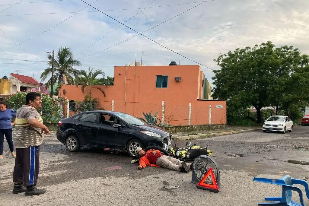 Imagen Se accidentan trabajadores de limpia pública 