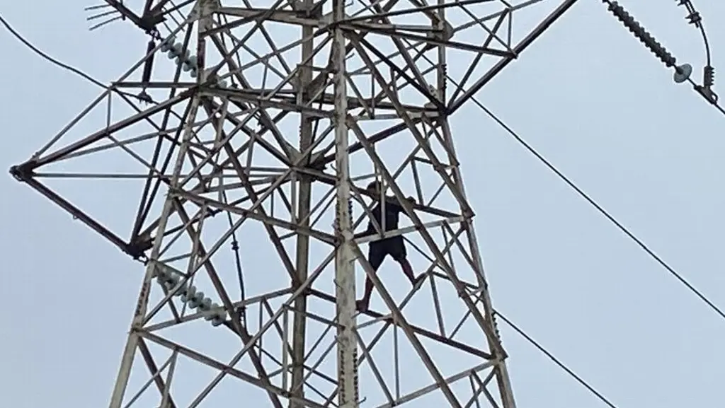 Imagen Muere en hospital tras subir a torre de CFE y electrocutarse, en Veracruz