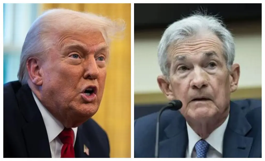 Imagen Trump carga nuevamente contra Powell y lo llama 'tonto' por mantener los tipos de interés