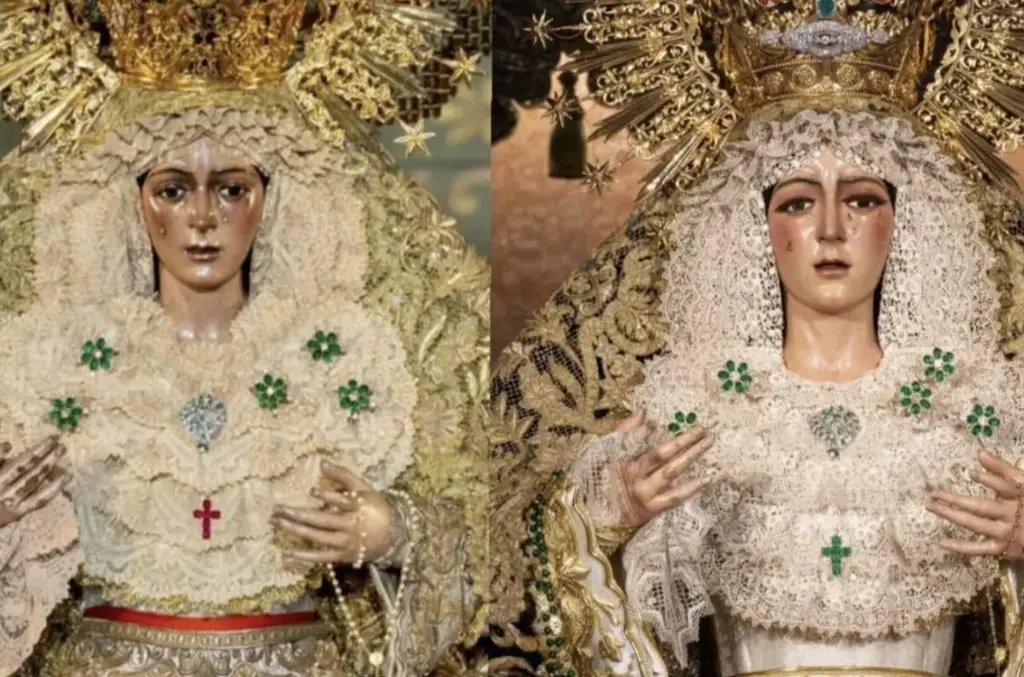 Imagen Polémica por restauración de la Virgen de la Macarena en Sevilla