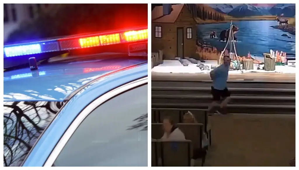 Imagen Guardia de seguridad mata a hombre que disparó arma dentro de una iglesia en EU