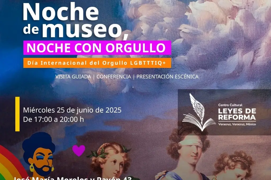 Imagen Habrá Noche de museo en el Centro Cultural Leyes de Reforma 