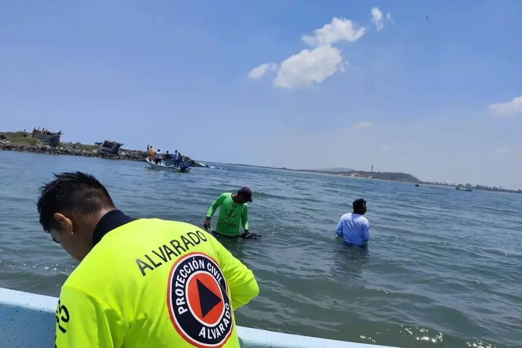 Imagen Esto se sabe de menor de edad que fue arrastrado por el mar en Alvarado