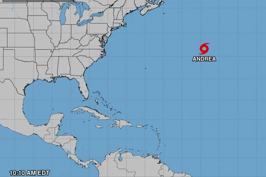 Imagen Se forma 'Andrea', el primer ciclón del Atlántico
