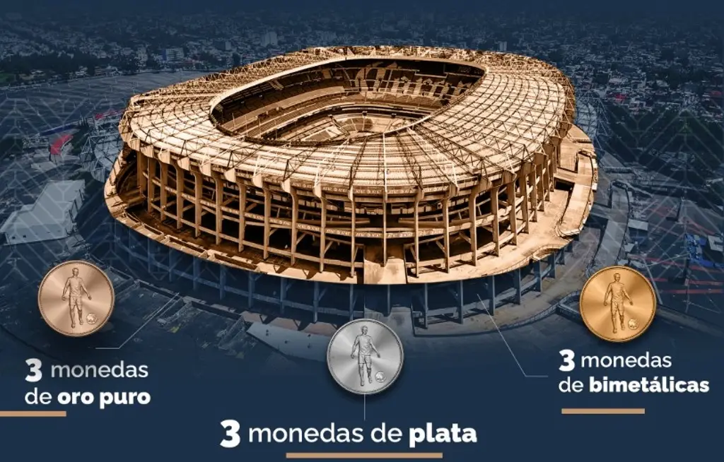 Imagen Aprueban diputados diseño de 9 monedas conmemorativas del Mundial 2026 