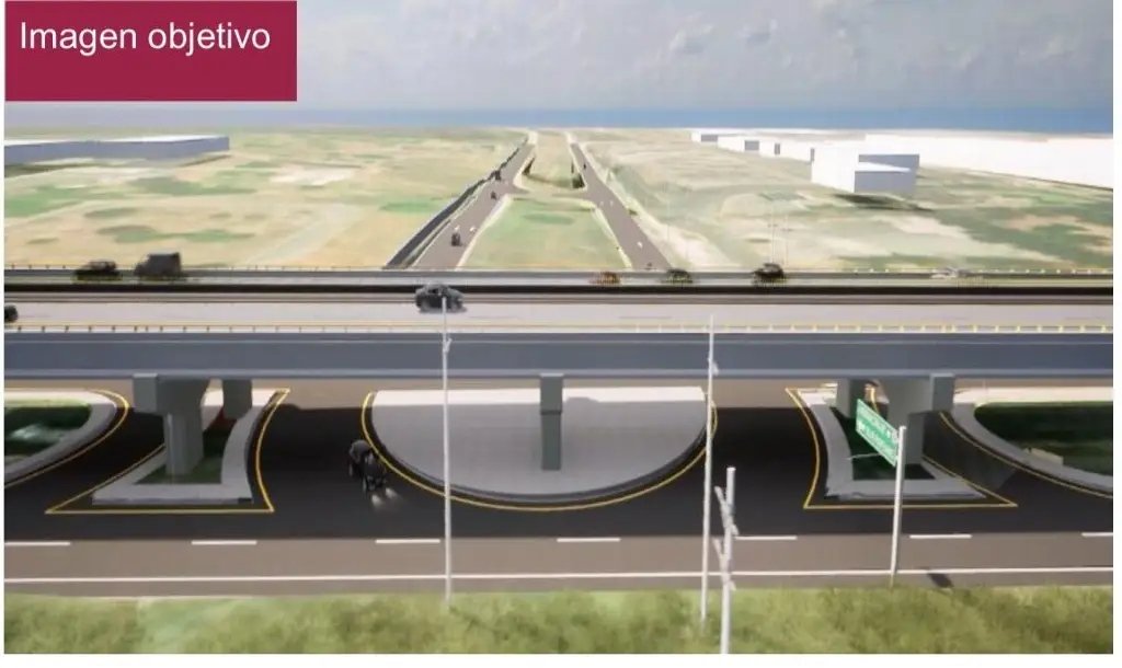 Imagen Dan fecha de inicio de Distribuidor Vial de Acceso al Puerto de Veracruz; en esto consistirá la obra