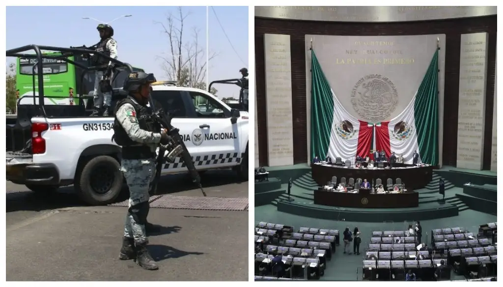 Imagen Diputados aprueban en lo general y particular nueva Ley de la Guardia Nacional, pasa el Senado