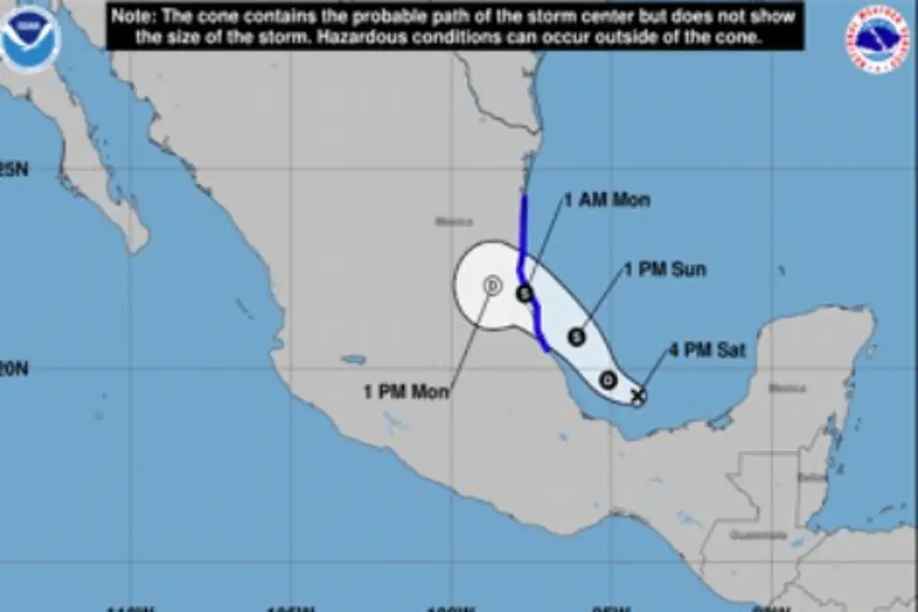 Imagen Se forma la Depresión Tropical 2 ¿Dónde impactaría?