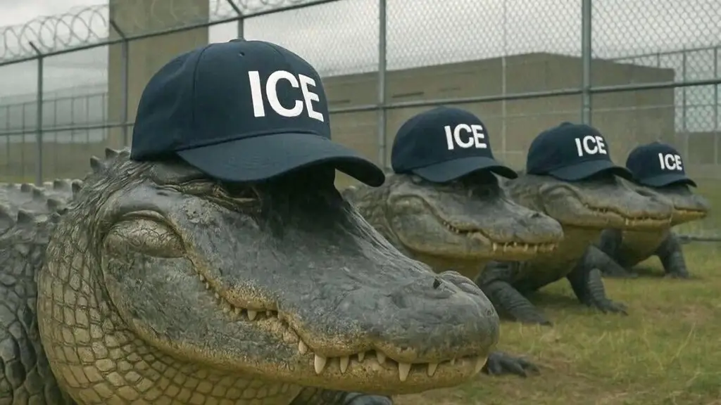 Imagen Anuncia Trump visita a Florida para inaugurar 'Alcatraz caimán', la nueva cárcel para migrantes