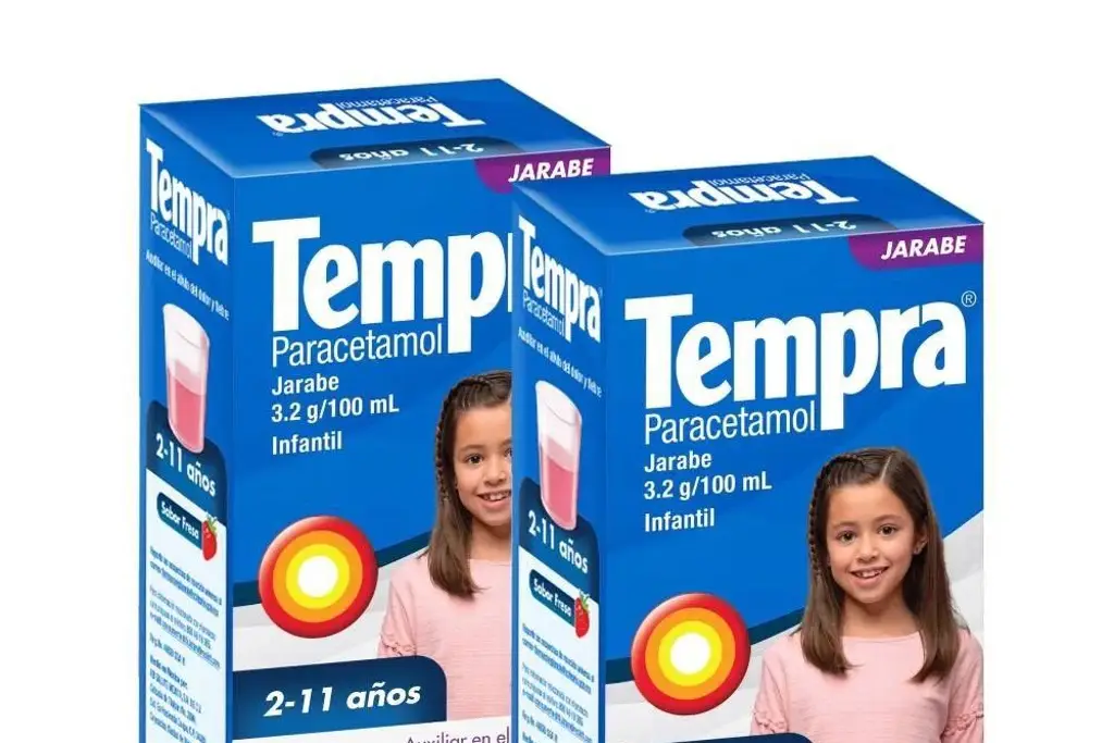 Imagen Cofepris emite alerta por jarabe infantil Tempra