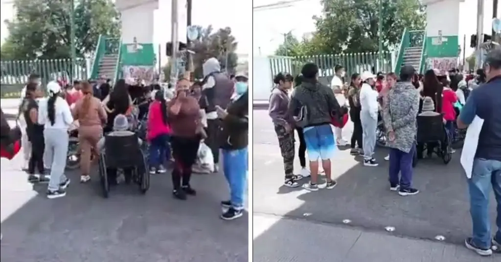 Imagen Tras protesta y bloqueo, reanudan hemodiálisis en hospital del Estado de México