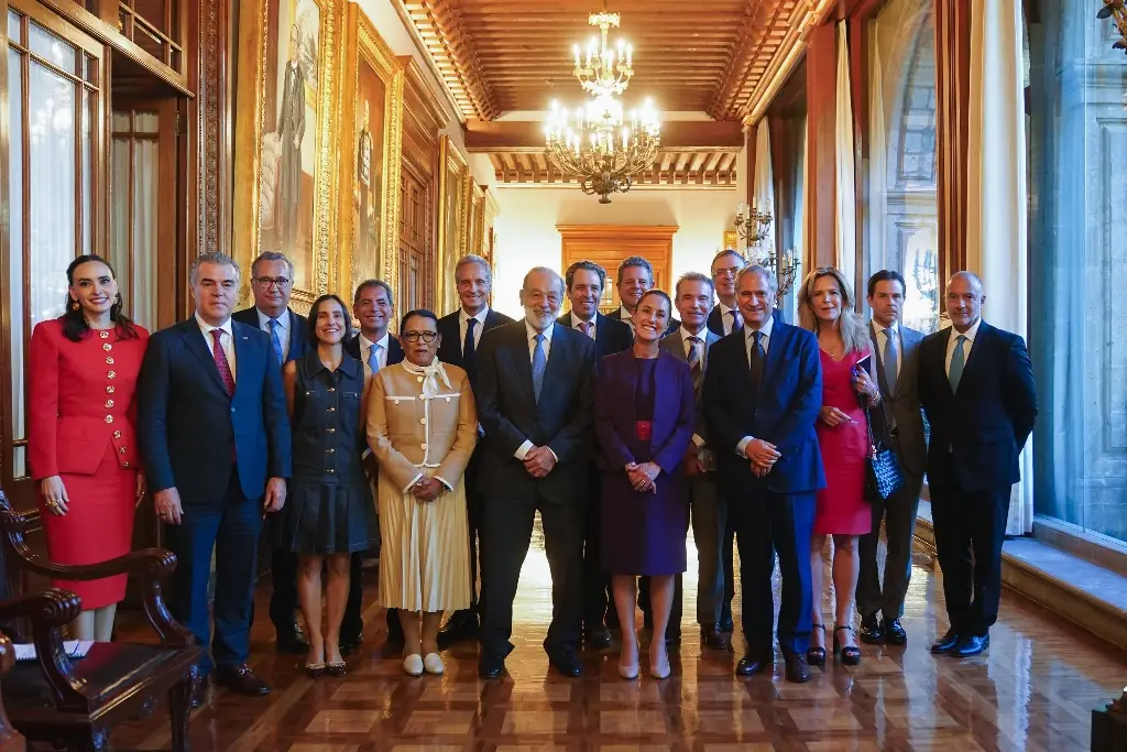 Imagen Sheinbaum se reúne con empresarios para dialogar sobre el 'Plan México'