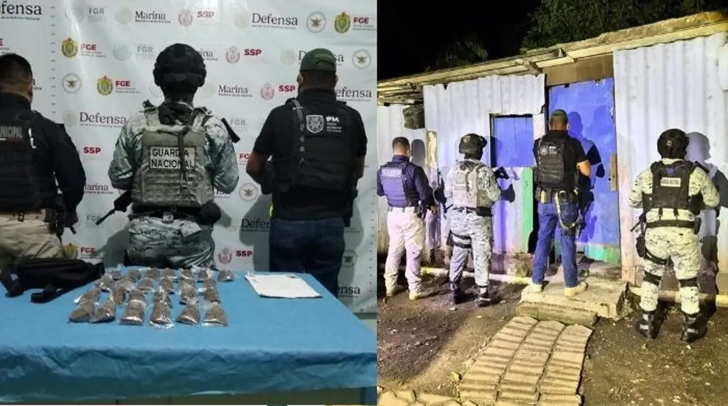 Imagen Aseguran inmueble y marihuana tras cateo en Tierra Blanca 