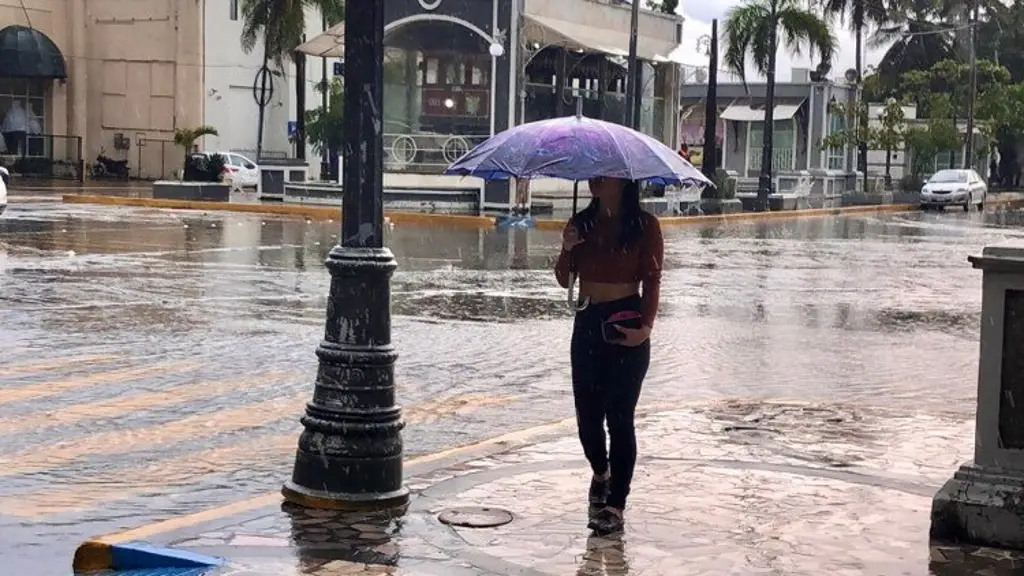 Imagen Incrementa la probabilidad de lluvias en Veracruz por onda tropical y baja presión