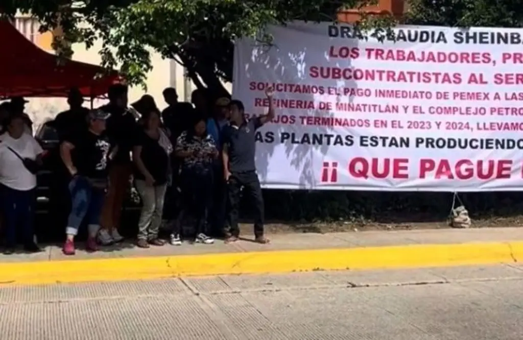 Imagen Empresas exigen a Pemex saldar adeudo millonario pendiente desde 2023, al sur de Veracruz