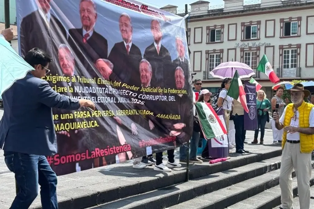 Imagen Grupos civiles exigen al TEPJF la nulidad de la elección judicial