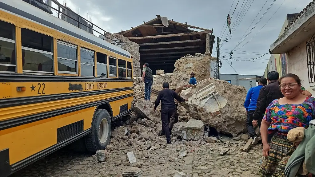Imagen Reportan dos muertos tras sismos registrados en Guatemala