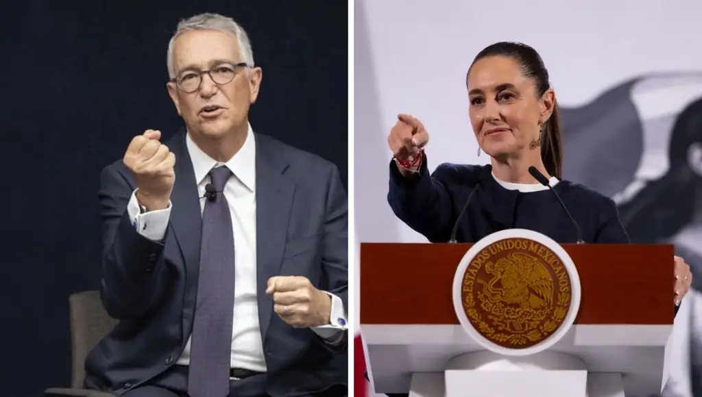 Imagen Salinas Pliego responde a Sheinbaum tras acusación de misoginia contra reporteras