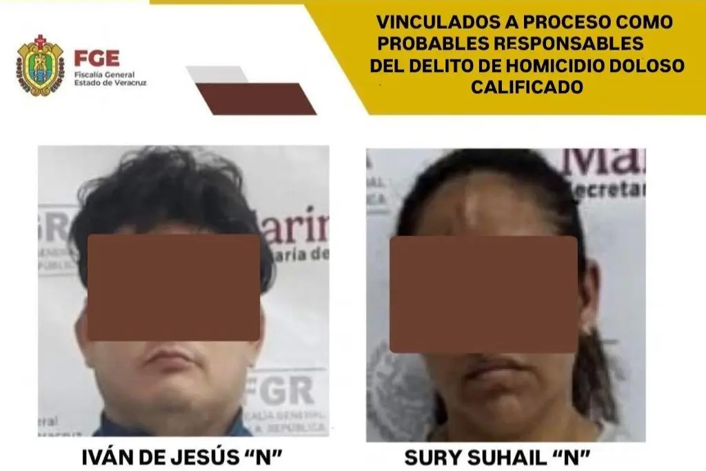 Imagen Los vinculan a proceso por presunto homicidio doloso calificado en el puerto de Veracruz