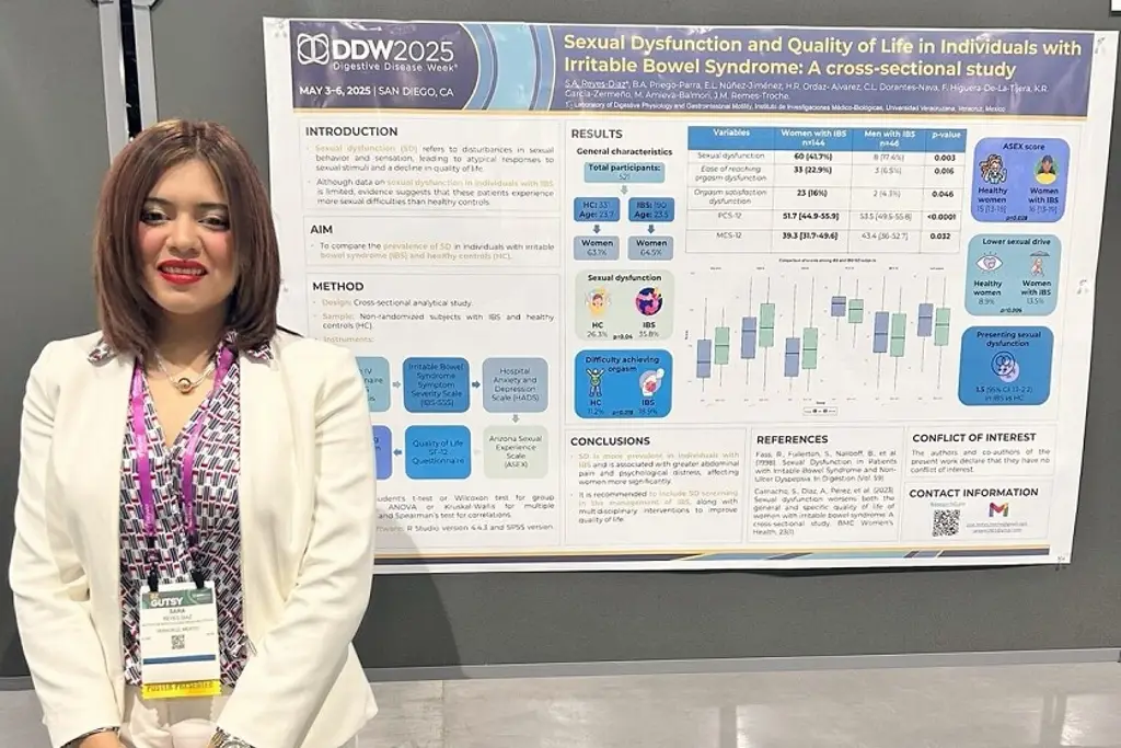 Investigación de estudiante de la UV sobre salud destaca en prestigiosa revista de gastroenterología 