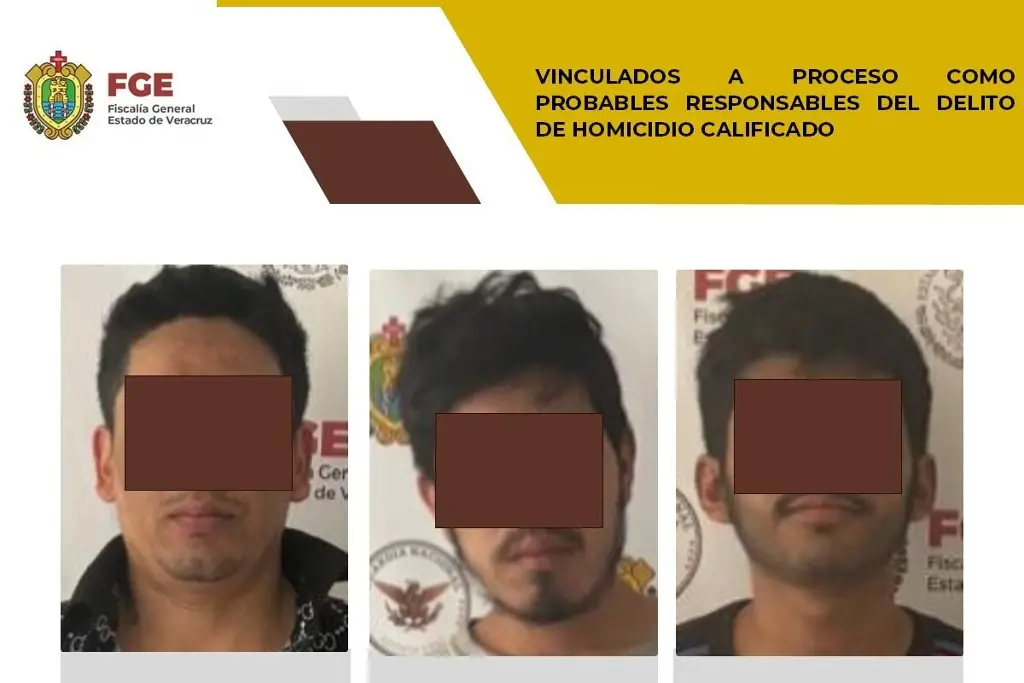 Imagen Los vinculan a proceso por presunto homicidio calificado al sur de Veracruz 