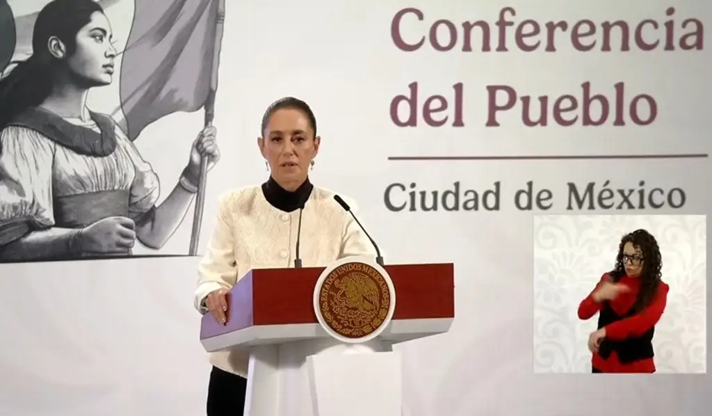 Imagen Redadas en EU son muy injustas, afectarán su propia economía, señala Sheinbaum. 