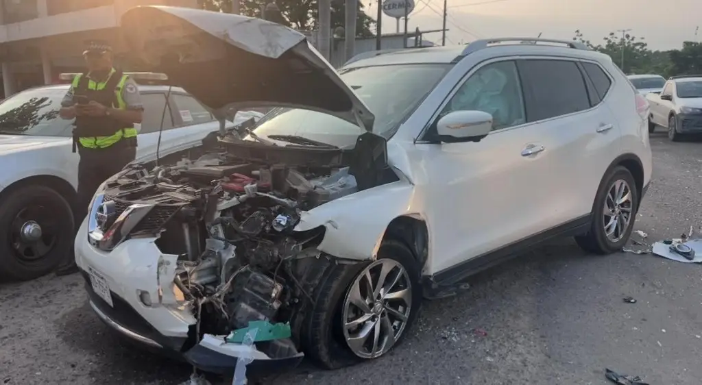 Imagen Se registró un choque por alcance en la carretera Veracruz-Xalapa 