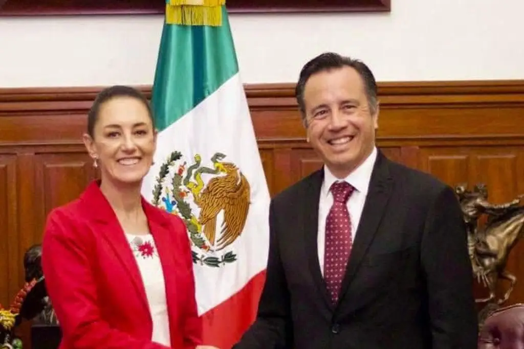 Imagen Cuitláhuac es honesto, dice Sheinbaum sobre presuntas irregularidades detectadas por ASF en gobierno de Veracruz 