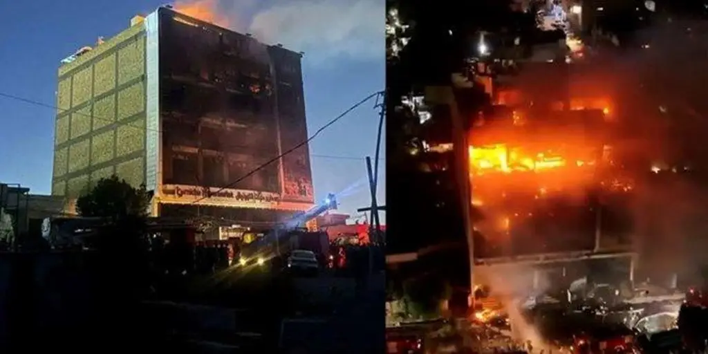 Imagen Aumenta a 63 la cifra de muertos por incendio en hipermercado en Irak