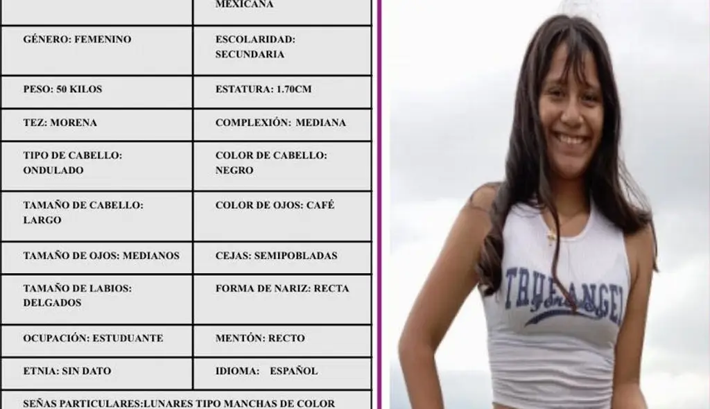 Imagen Desaparece adolescente de 14 años en Veracruz 