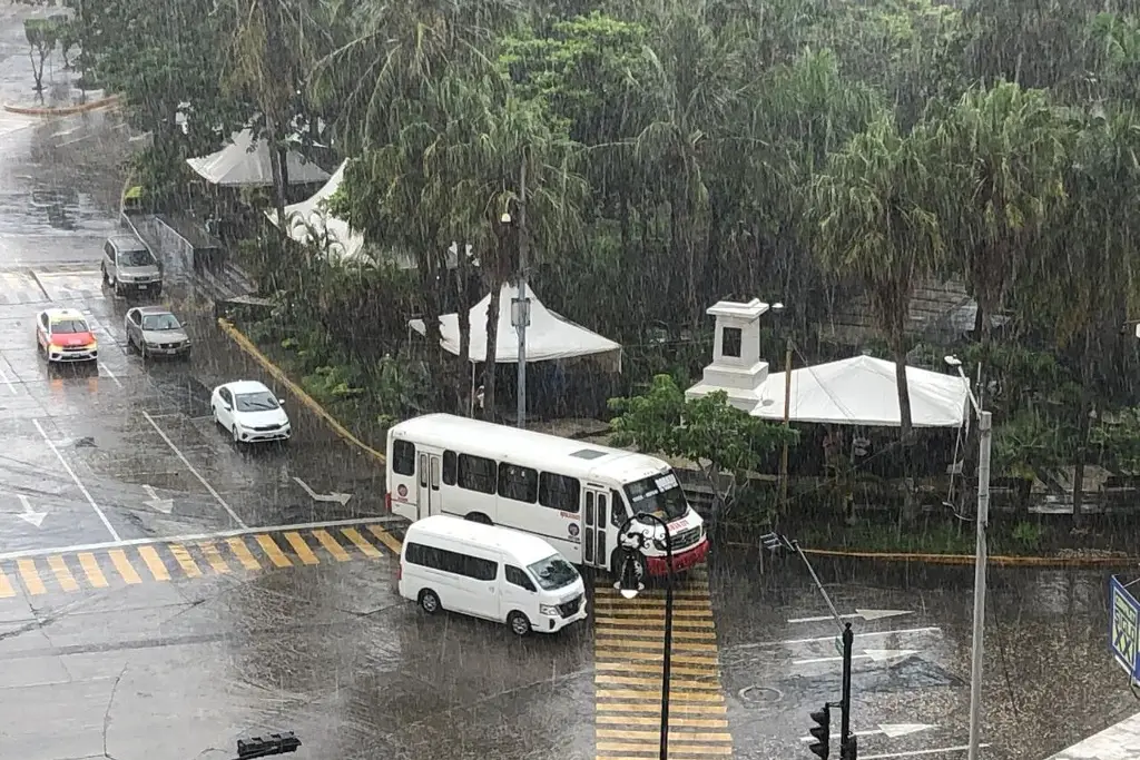 Imagen ¡Llueve en el centro de Veracruz este sábado! ¿Cómo está tu zona?