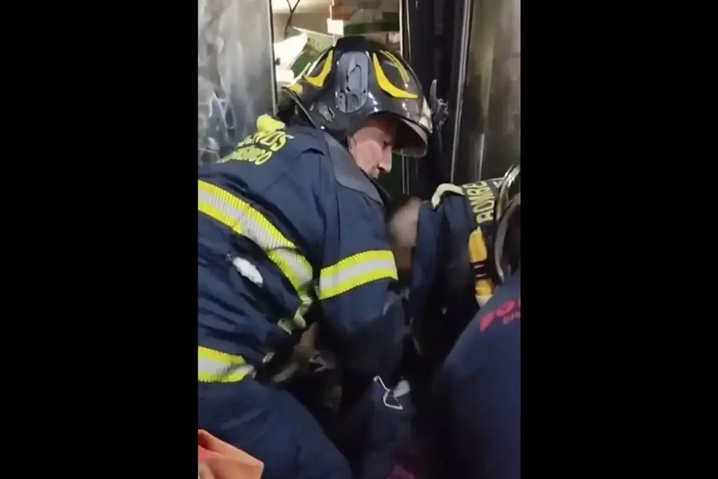 Imagen Deja 6 lesionados caída de elevador en CMDX (+Video)