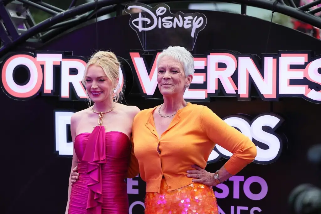 Imagen Lindsay Lohan y Jamie Lee Curtis presentan en México la secuela de 'Otro Viernes de locos'