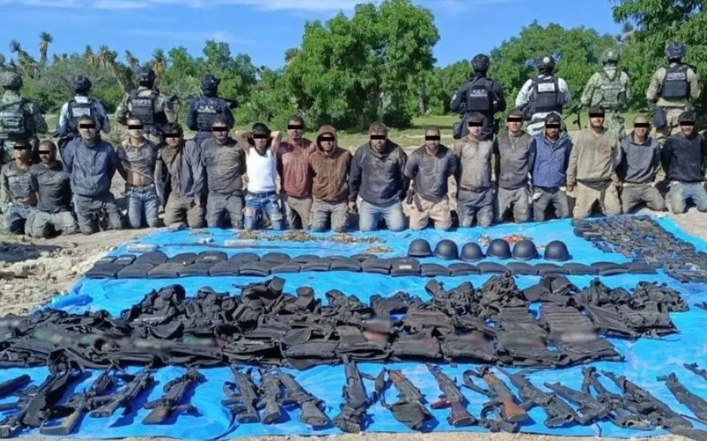 Imagen Bloqueos tras hallazgo de campamento de la delincuencia en Aguascalientes; hay 18 detenidos