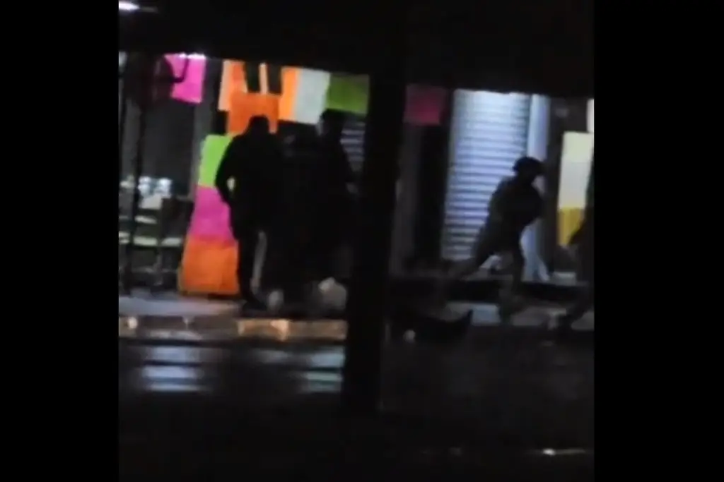 Imagen Fuerte movilización policiaca por balacera en Veracruz; hay un herido