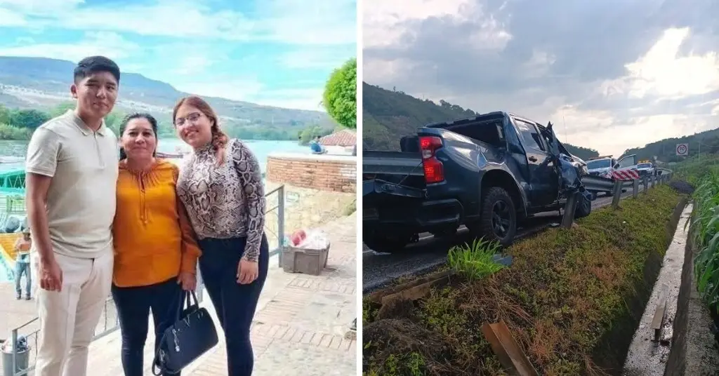 Imagen Madre e hijo se tomaron última foto antes de morir en accidente, en Chiapas