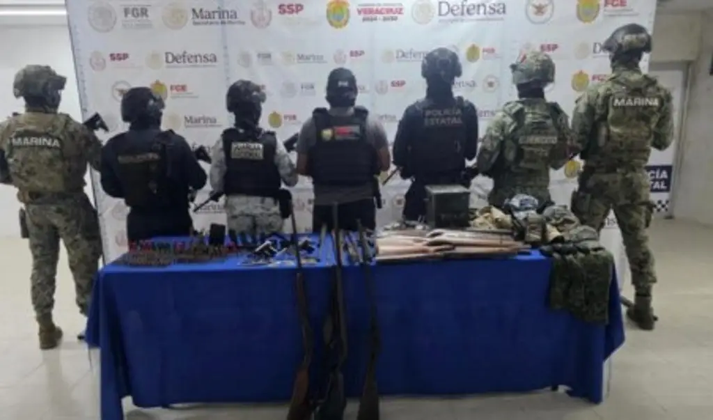 Imagen Aseguran armamento en operativo con fuerzas federales en Cerro Azul, sin detenidos