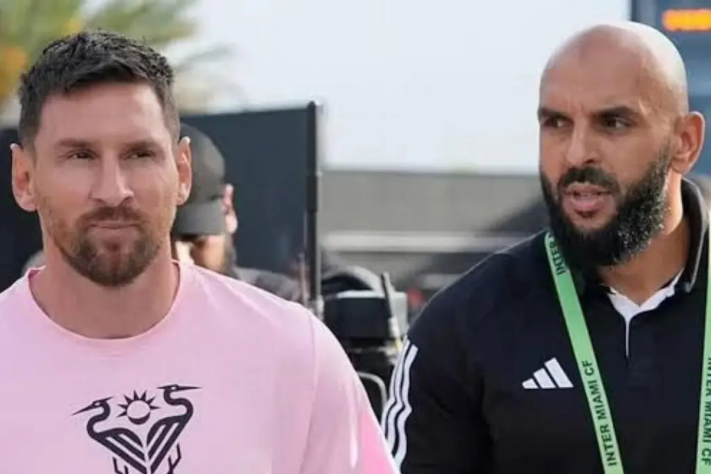 Imagen Expulsan de la Leagues Cup a guardaespaldas de Messi; empujó a jugadores del Atlas