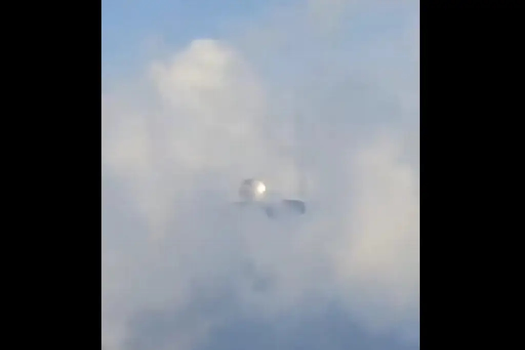 Imagen Polémica por 'esfera' sobre el Pico de Orizaba ¿Qué era?  (+Video)