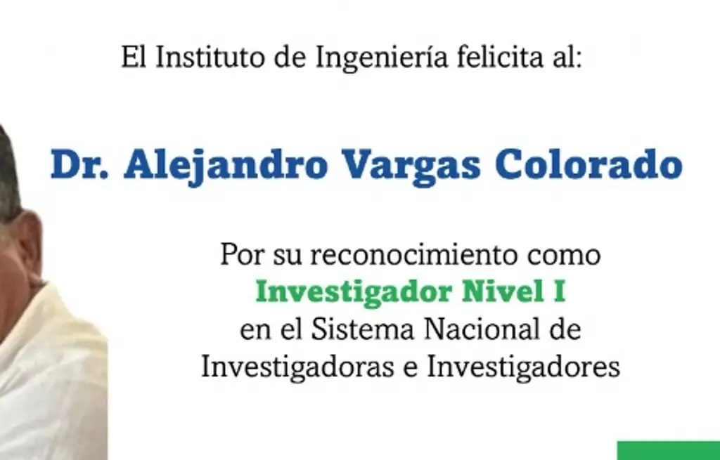 Imagen Reconocen a Catedrático de la UV como Investigador Nivel 1 en Sistema Nacional de Investigadores