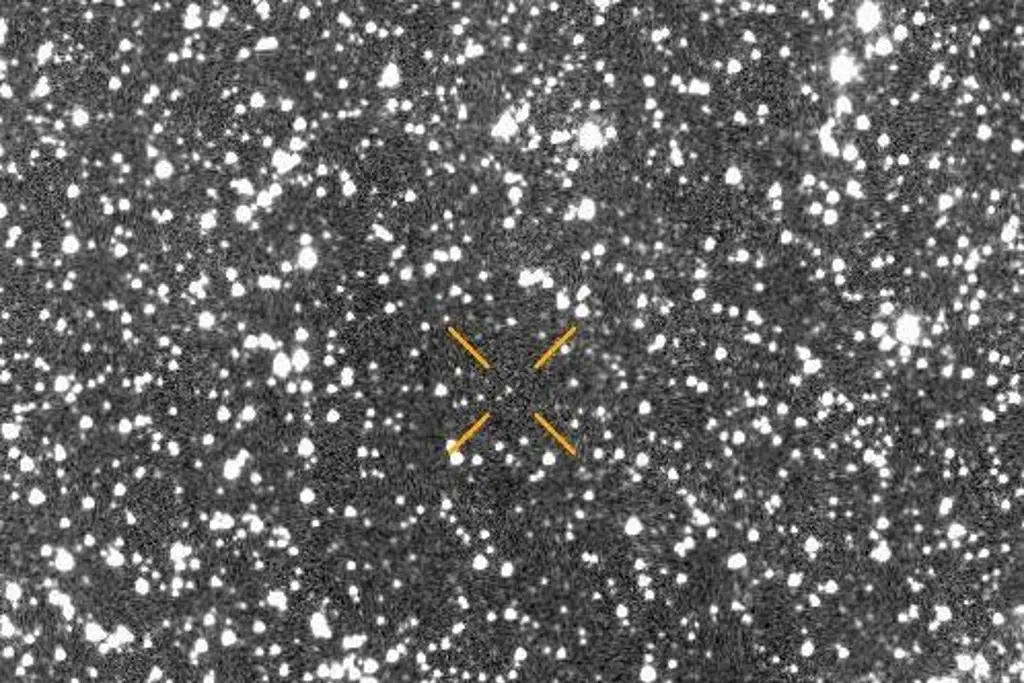 Imagen Se trata de un cometa que viene de otra estrella, explica astrónomo 