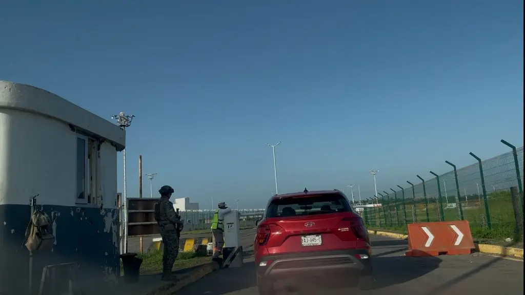 Imagen Cierre parcial del puente a San Juan de Ulúa en Veracruz