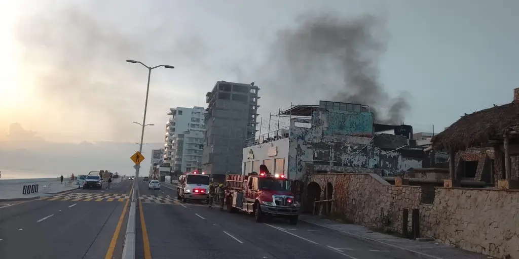 Imagen Conato de incendio en antro de Boca del Río 