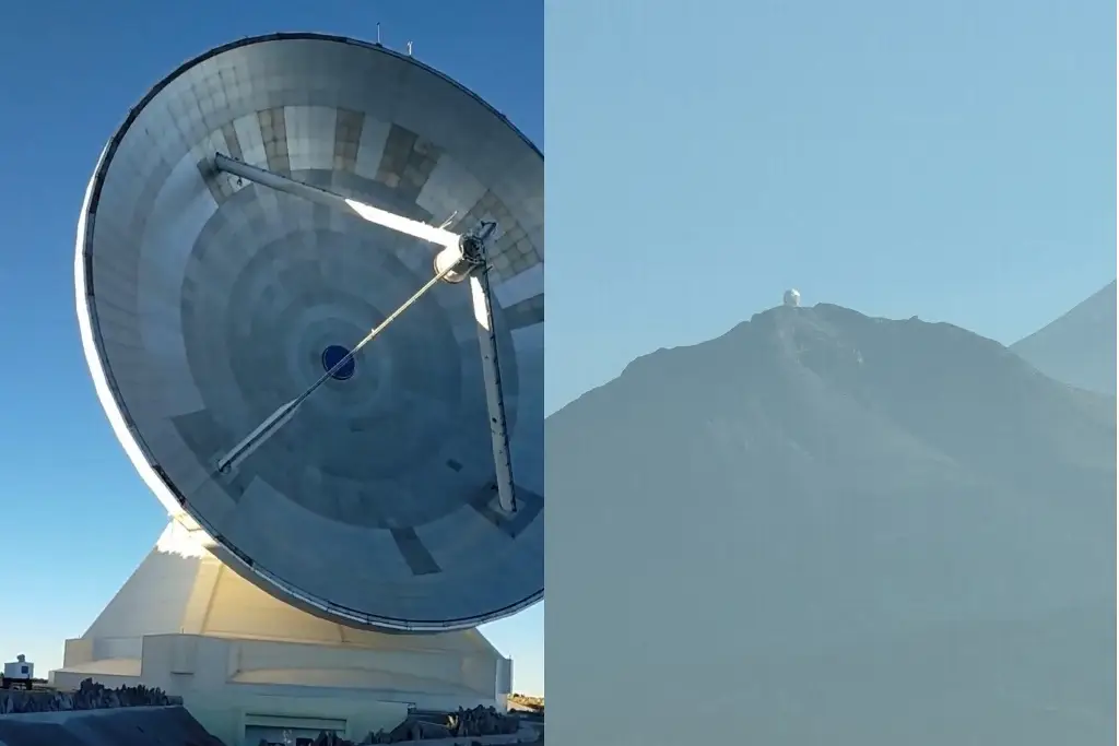 Imagen ¿Qué es la esfera que se vio en el Pico de Orizaba?