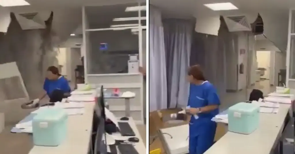 Imagen Por esta razón se desplomó el techo en hospital de Ixtapaluca, en Edomex
