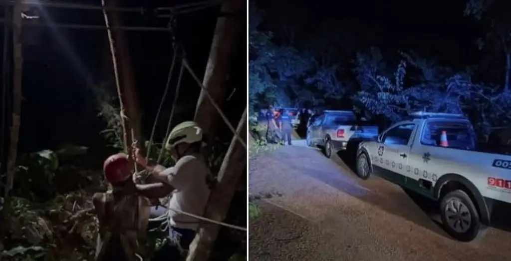 Imagen Estudiantes de la UNAM quedan atrapados en cenote de Yucatán