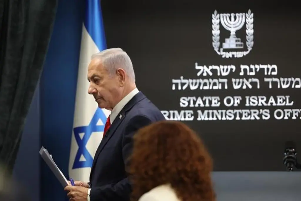 Imagen Netanyahu sale a defender su plan para Gaza como 