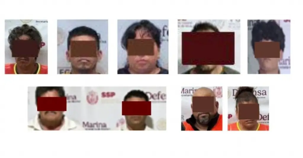 Imagen Detienen a 9 personas en 8 operativos con fuerzas federales en Veracruz