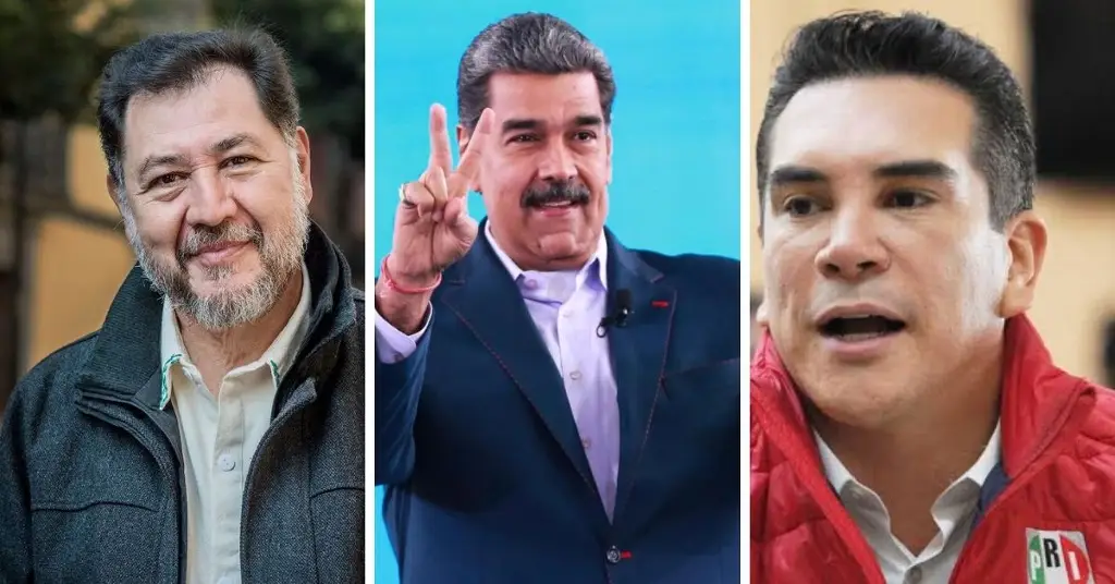 Imagen Noroña llama “caso psiquiátrico” a Alejandro Moreno tras denuncia contra Nicolás Maduro