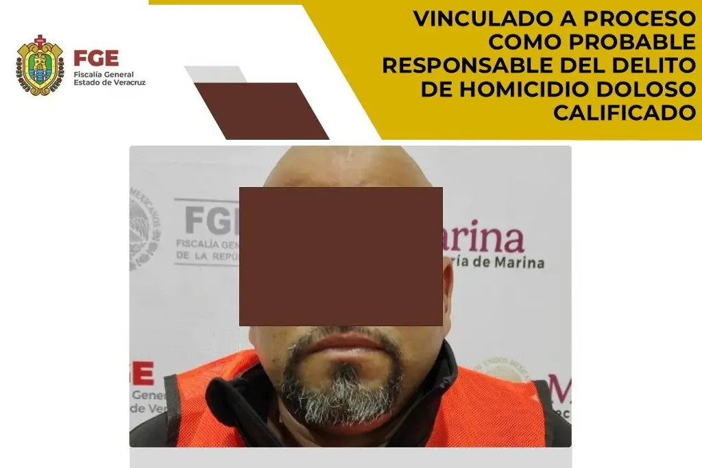 Imagen Vinculado a proceso por presunto homicidio doloso calificado en Amatlán, Veracruz 